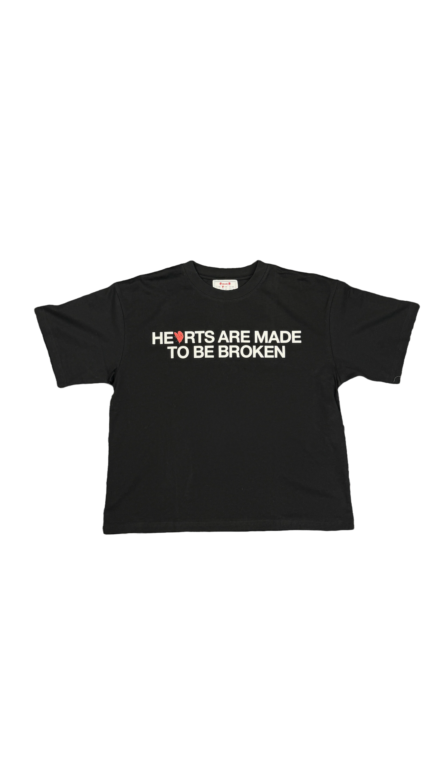 -Black- Made To Be Broken Tee
