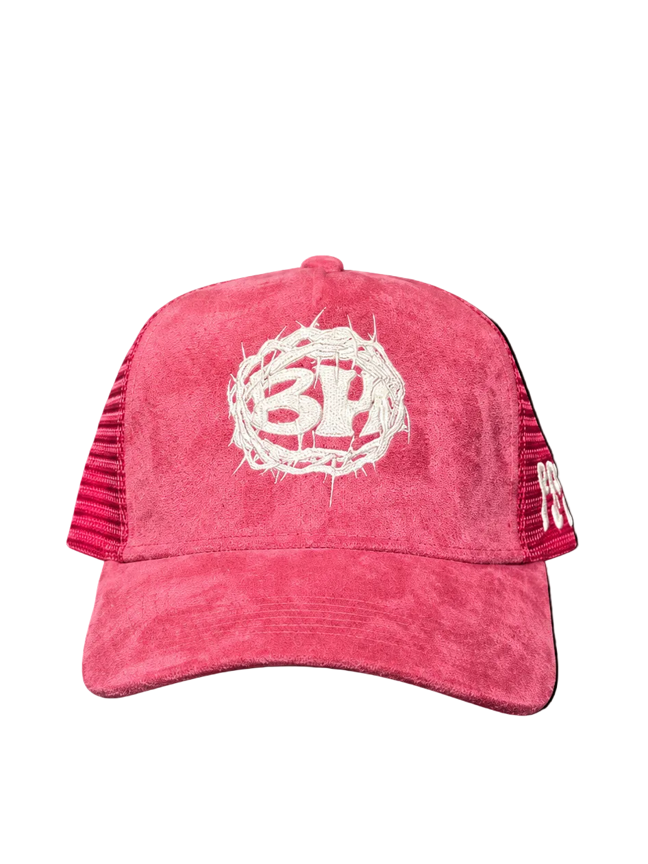 -Pink- Trucker Cap