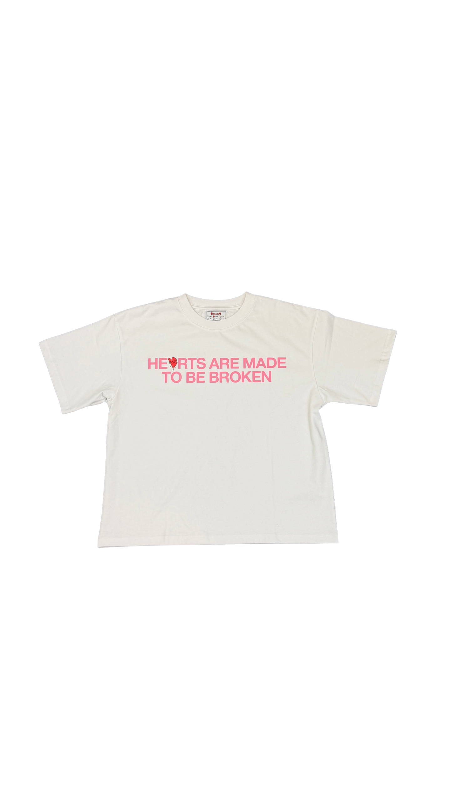 -Pink- Made To Be Broken Tee